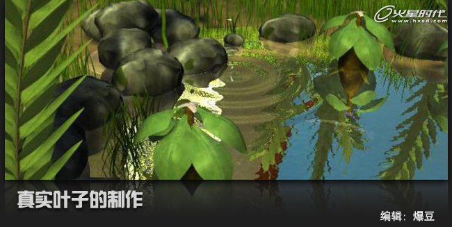 3D Max实例讲解：真实树叶的制作过程
